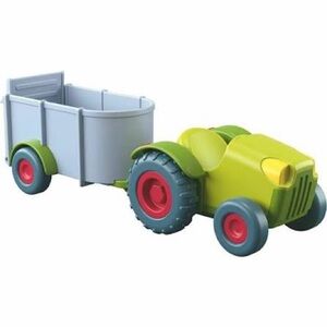 HABA Little Friends Tractor and Trailer Toy
